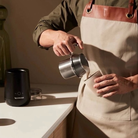 Nespresso Barista Upcycled Apron NWT - Picture 2 of 5